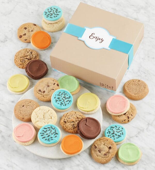 Cheryls Cookie Box - Enjoy - 12 by Cheryl's Cookies