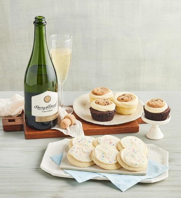 Cheryl's® Birthday Cookies And Sparkling Wine, Gifts by Harry & David