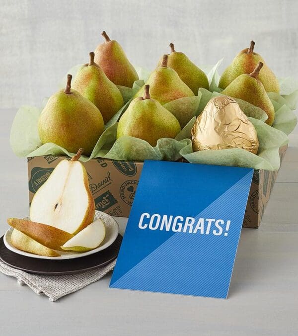 Congratulations Royal Riviera® Pears, Fresh Fruit, Gifts by Harry & David