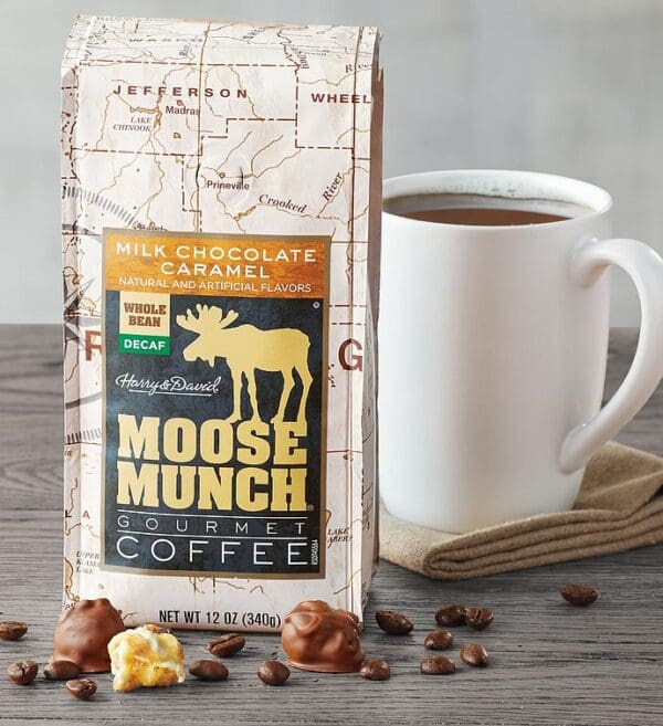 Decaf Milk Chocolate Caramel Moose Munch® Coffee, Gifts by Harry & David