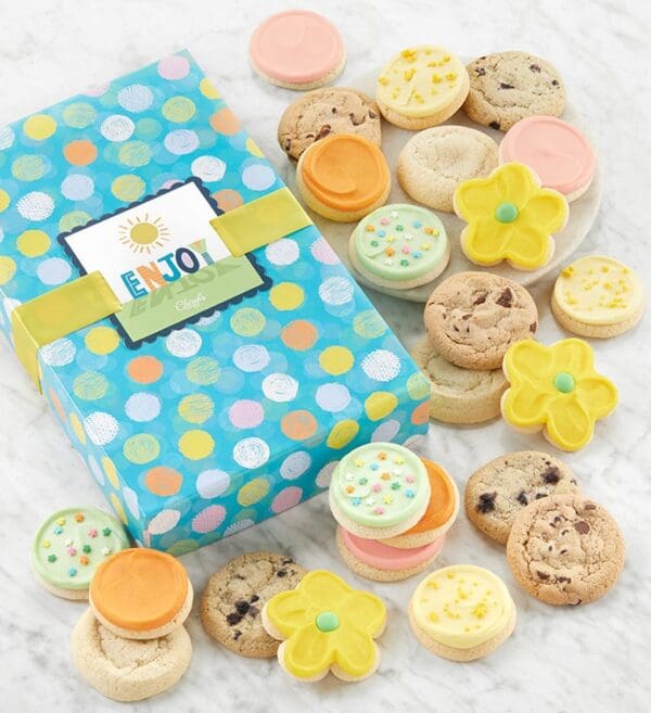 Enjoy Cookie Gift Box - 24 by Cheryl's Cookies
