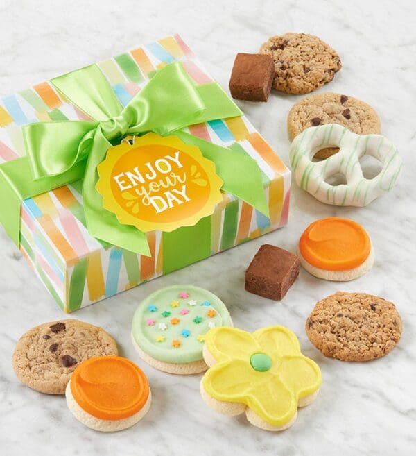 Enjoy Treats Gift Box by Cheryl's Cookies