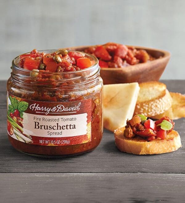 Fire Roasted Bruschetta, Pepper Relish Savory Spreads, Subscriptions by Harry & David