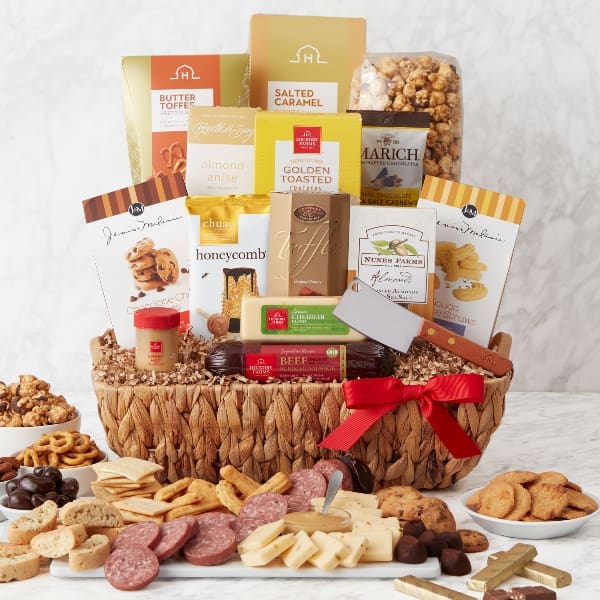 French Truffles Delightful Decadence Hickory Farms Gift Basket