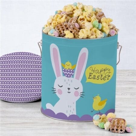 Happy Hoppy Easter Bunny Munch Popcorn Gift