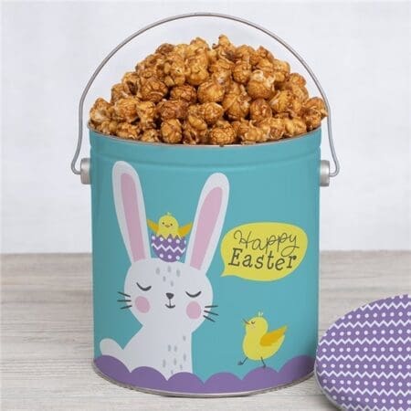 Happy Hoppy Easter Caramel Popcorn Gift