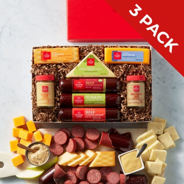 Hearty Bites Gift Box 3-Pack | Hickory Farms