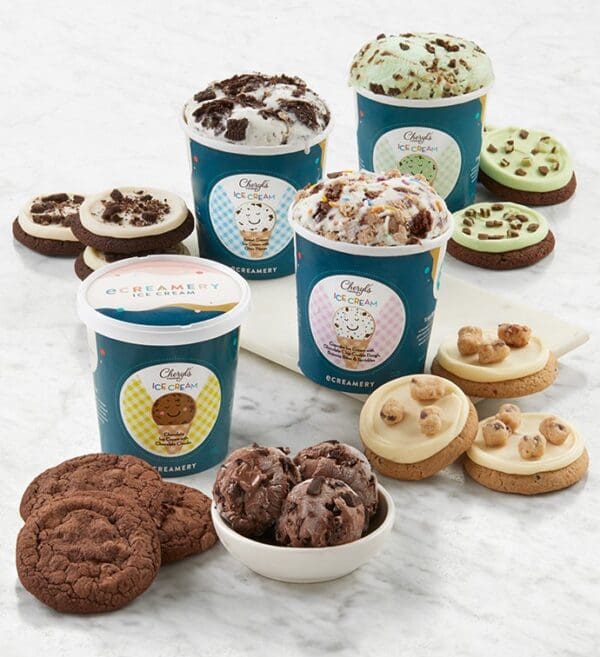 Ice Cream And Cookies Gift Pack by Cheryl's Cookies