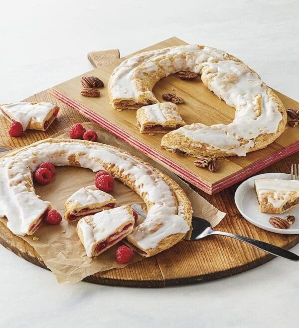 Kringle Wreaths, Pastries, Baked Goods by Wolfermans