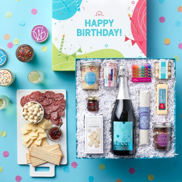 Lets Party Birthday Wine Gift Box | Hickory Farms