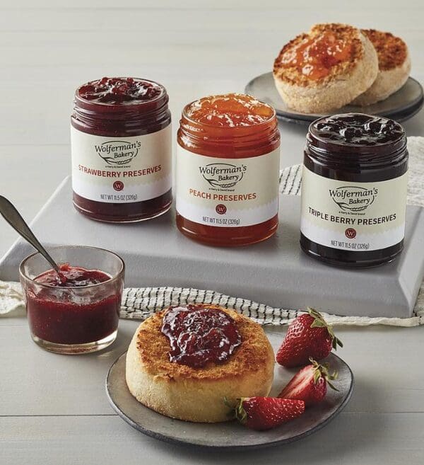 Mix & Match Preserves and Fruit Butters - 3 Jars by Wolfermans