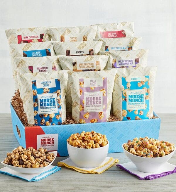 Moose Munch® Premium Popcorn Ultimate Gift Box, Gifts by Harry & David