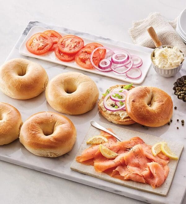Original Bagels, Lox, and Cream Cheese by Wolfermans
