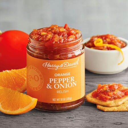 Pepper & Onion Relish With Orange, Pepper Relish Savory Spreads, Subscriptions by Harry & David