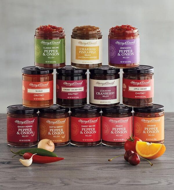 Pick 12 Relishes, Pepper Relish Savory Spreads, Gifts by Harry & David