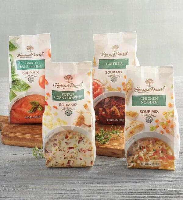 Pick Four Soups, Soup Mixes, Gifts by Harry & David