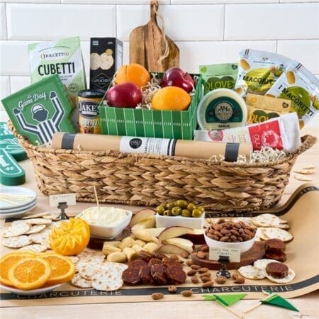 Pre-Game Gathering Charcuterie Gift Basket