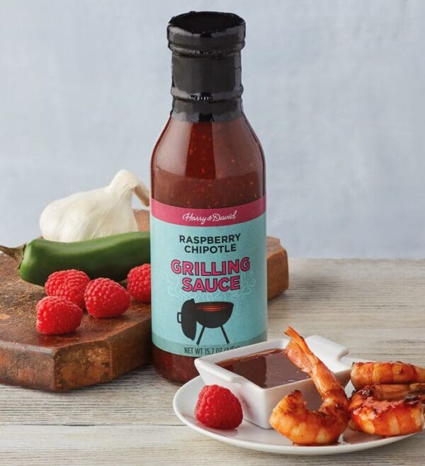 Raspberry Chipotle Grilling Sauce, Dressings Sauces, Subscriptions by Harry & David