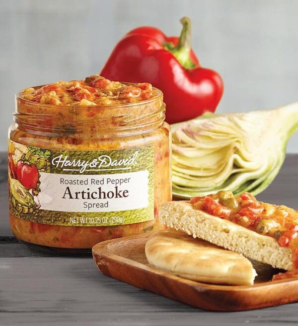 Roasted Red Pepper & Artichoke Spread, Pepper Relish Savory Spreads, Subscriptions by Harry & David