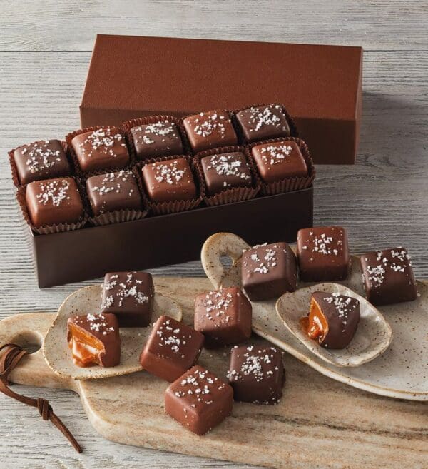 Sea Salt Caramels Gift Box, Chocolate, Gifts by Harry & David