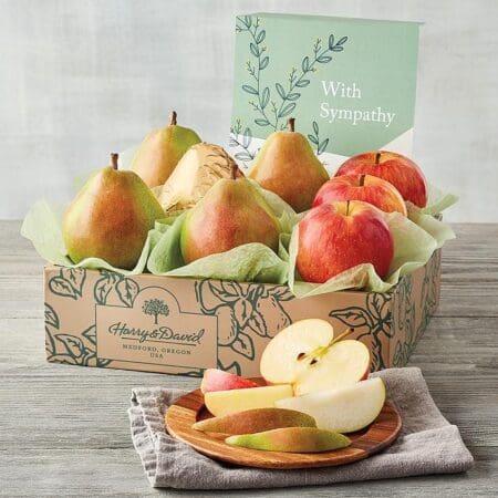 Sympathy Pears And Apples, Fresh Fruit, Gifts by Harry & David