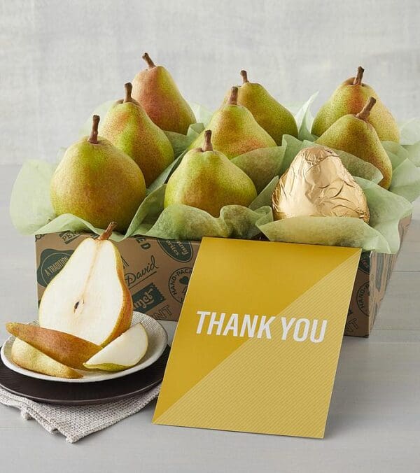 Thank You Royal Riviera® Pears Gift Box, Fresh Fruit, Gifts by Harry & David