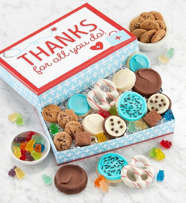 Thanks For All You Do Healthcare Party In A Box by Cheryl's Cookies