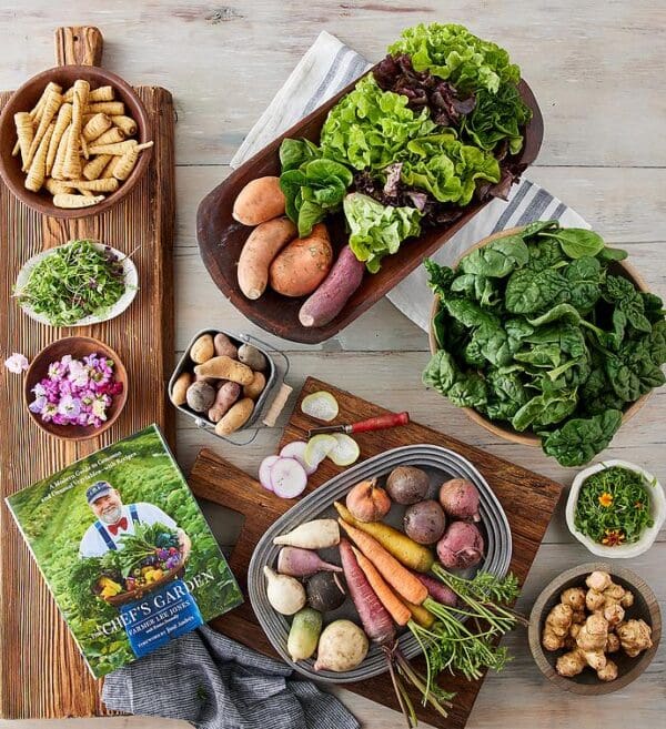 The Chef's Garden Best Of Season Box With Cookbook, Fresh Vegetables, Gifts by Harry & David