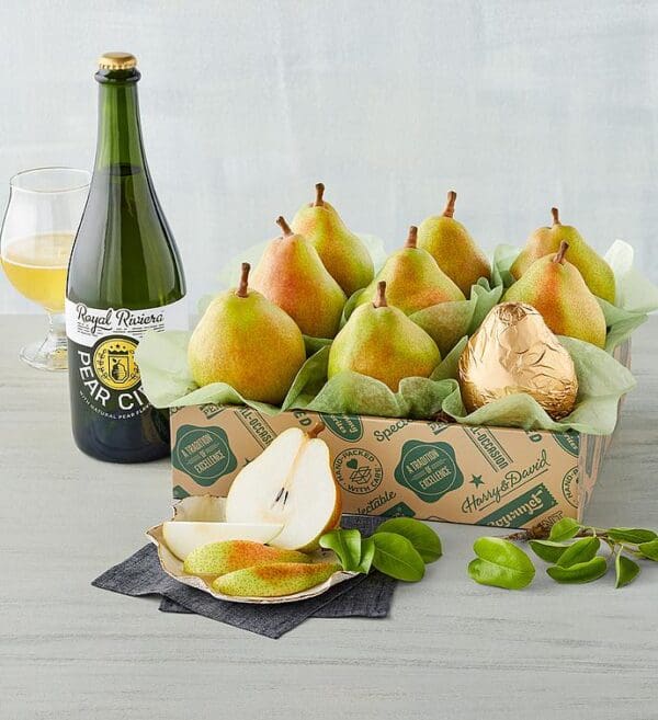 The Favorite® Royal Riviera® Pears With Royal Riviera™ Pear Cider, Gifts by Harry & David