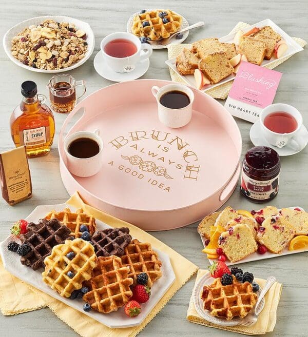 Waffle Brunch Gift With Tray, Assorted Foods, Gifts by Harry & David