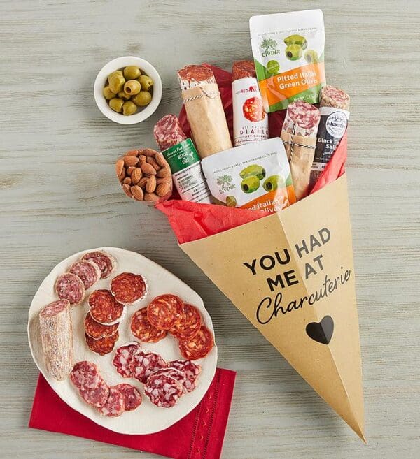 You Had Me At Charcuterie Bouquet, Cheese by Harry & David