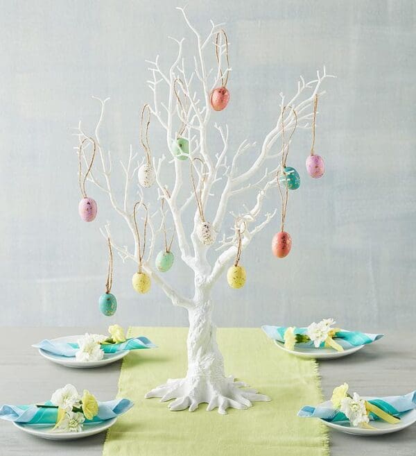Easter Tree With Egg Ornaments, Flowers by Harry & David