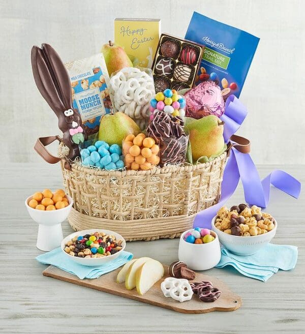 Grand Easter Gift Basket, Assorted Foods, Gifts by Harry & David