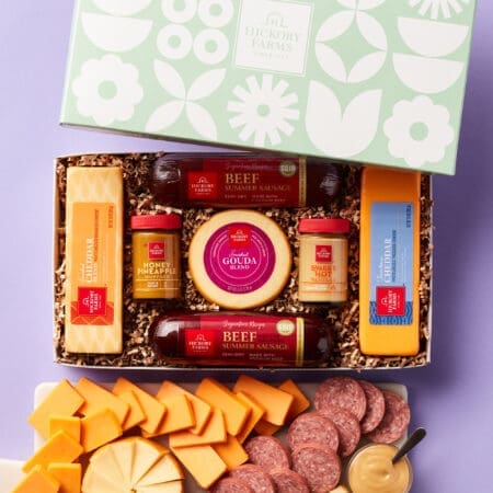 Sunny Summer Sausage & Cheese Gift Box | Hickory Farms