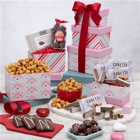 International From the Heart Candy And Chocolate Gift Tower