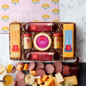 Mother's Day Summer Sausage & Cheese Gift Box | Hickory Farms