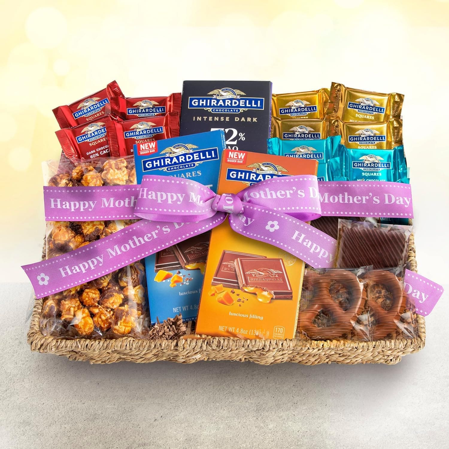 Mother’s Day Signature Ghirardelli Chocolate Delights Gift Basket
