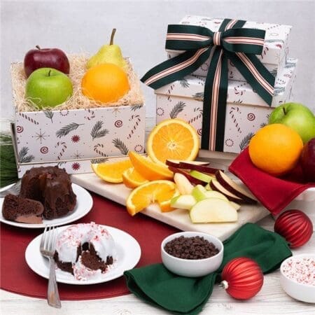 Fresh Fruit and Holiday Bundt Cakes