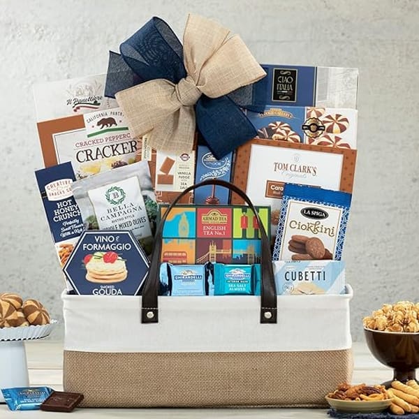 Spread the Joy Sweet & Savory Gourmet Snacks Gift Basket