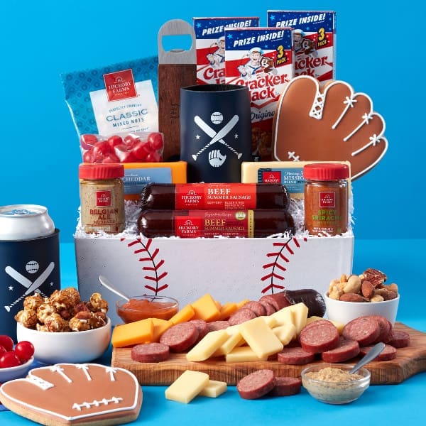 Sports Fan Dad Home Run Father’s Day Gift Basket