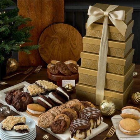Deluxe Baked Goods Gift Tower
