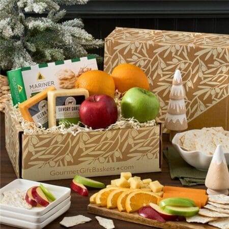Happy Holidays Fruit Gift Box