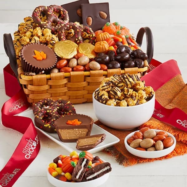 Chocolate Covered Oreo's Delectable Autumn Sweets Gift Basket