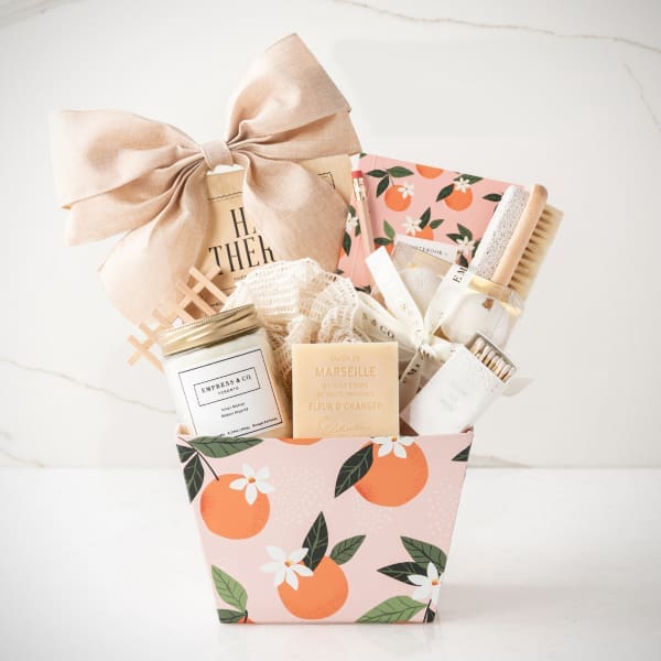 Bella Spa Citrus Well-Deserved Relaxation Fall Gift Basket