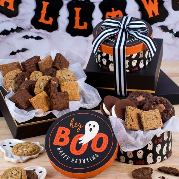 Halloween Boo-tiful Brownies Bewitching Treats Gift Basket