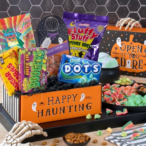 Sugar Babies Haunted Halloween Spine-tingling Gift Basket