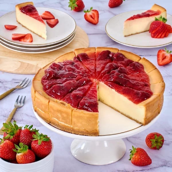 The Ultimate Thank You Strawberry Cheesecake Gift Basket