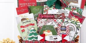 Ghirardelli Dark Chocolate Peppermint Holiday Gift Basket