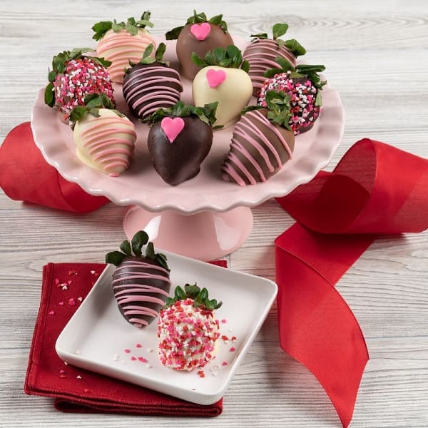 All My Love Decadent Belgian Chocolate Berries Gift Basket