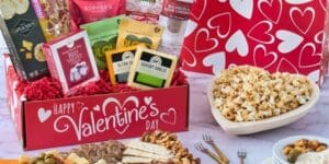 Sweet Kettle Corn and More Deluxe Valentine’s Day Gift Basket